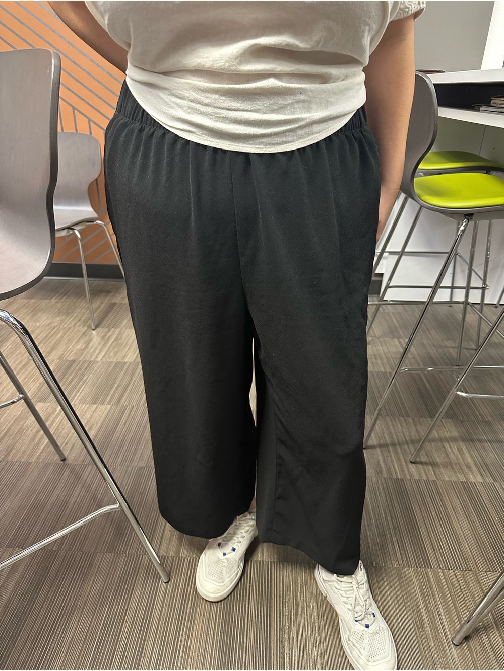 H&M black work pants